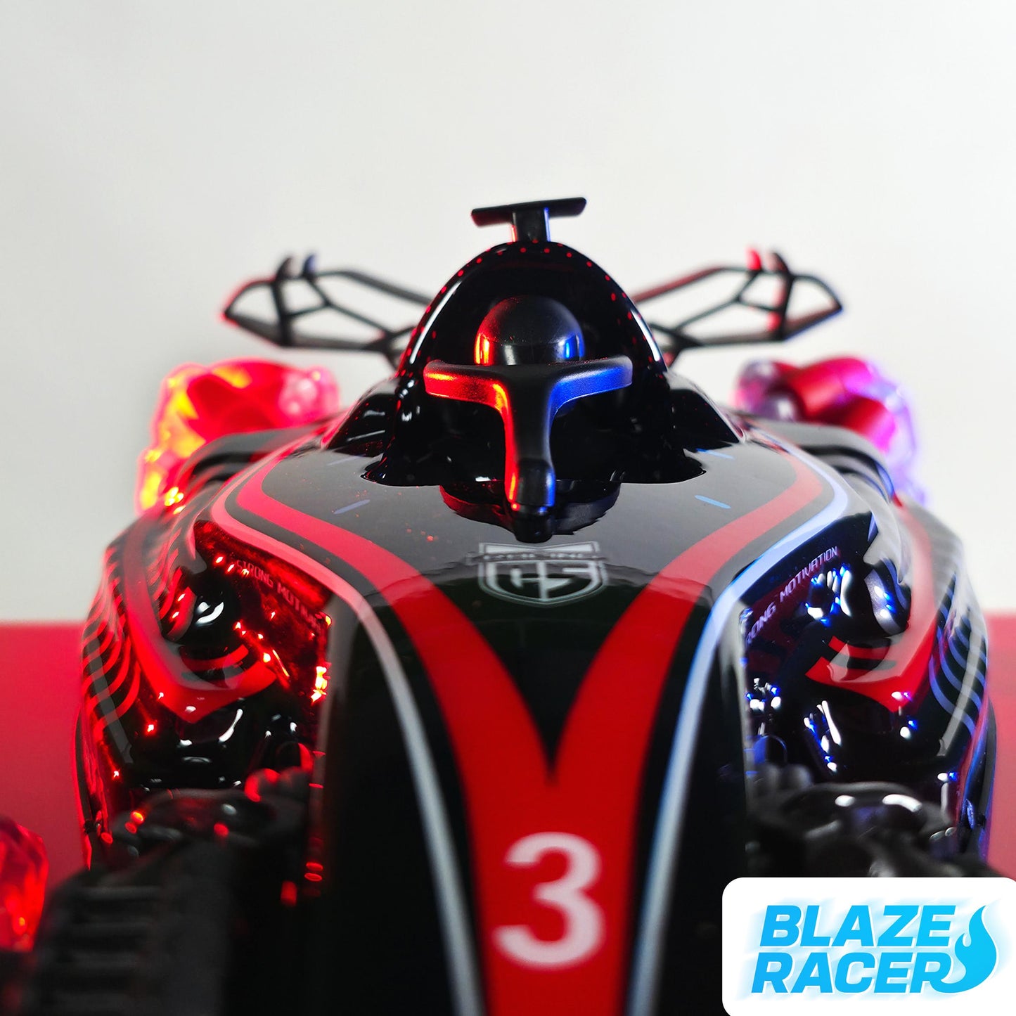 Blaze Racer – Stunt Drift RC Car with 360° Spins, LED & Spray